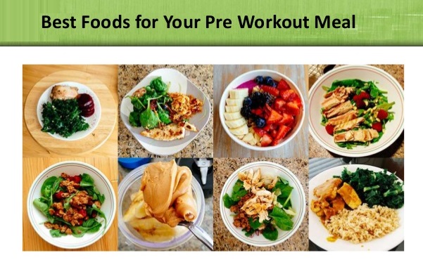 Ideal Diet  Before Workout
